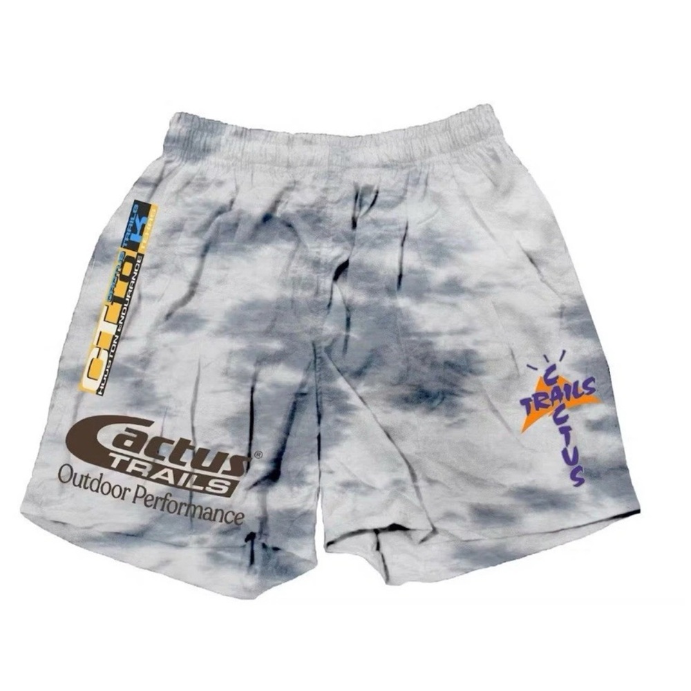 Travis Scott Cactus Jack Trails Shorts Multi (CJNT-PS20) Men Size L Large Sealed
